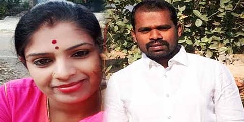 ಪ್ರೇಯಸಿ ಕಾವ್ಯ ಜೊತೆಗೆ ಹತ್ಯೆಗೀಡಾದ ಗ್ರಾಮ ಪಂಚಾಯಿತಿ ಸದಸ್ಯನ ಚಿತ್ರ