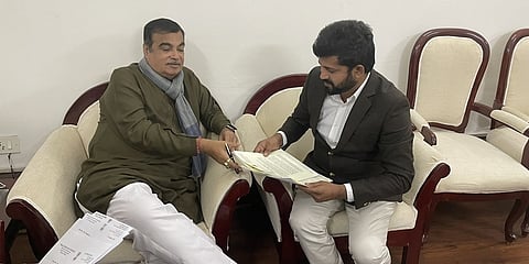 ಕೇಂದ್ರ ಸಚಿವ ನಿತಿನ್ ಗಡ್ಕರಿ-ಪ್ರತಾಪ್ ಸಿಂಹ