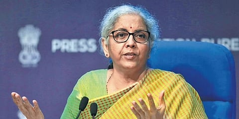 ಕೇಂದ್ರ ಹಣಕಾಸು ಸಚಿವೆ ನಿರ್ಮಲಾ ಸೀತಾರಾಮನ್