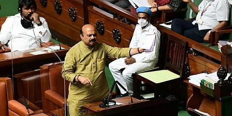ಸದನದಲ್ಲಿ ಸಿಎಂ ಬೊಮ್ಮಾಯಿ (ಸಂಗ್ರಹ ಚಿತ್ರ)
