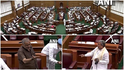 ಬೆಳಗಾವಿ ಅಧಿವೇಶನದಲ್ಲಿ ಮಾತನಾಡಿದ ಕಾನೂನು ಸಚಿವ ಜೆ ಸಿ ಮಾಧುಸ್ವಾಮಿ ಮತ್ತು ಮಾಜಿ ಸಿಎಂ ಸಿದ್ದರಾಮಯ್ಯ