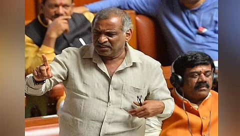 ಕಾನೂನು ಮತ್ತು ಸಂಸದೀಯ ವ್ಯವಹಾರಗಳ ಸಚಿವ ಮಾಧುಸ್ವಾಮಿ