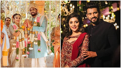 ಪ್ರೇಮಿಗಳ ದಿನದಂದೇ ಮತ್ತೊಂದು ತಾರಾಜೋಡಿ ವಿವಾಹ ಬಂಧನಕ್ಕೊಳಗಾಗಿದ್ದಾರೆ. ಅವರೇ ಲವ್ ಮಾಕ್ಟೇಲ್ ನ ಆದಿ-ನಿಧಿಮಾ ಜೋಡಿ ಡಾರ್ಲಿಂಗ್ ಕೃಷ್ಣ ಮತ್ತು ಮಿಲನಾ ನಾಗರಾಜ್.