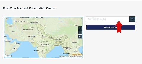 http://www.cowin.gov.in ಪೋರ್ಟಲ್ ನಲ್ಲಿ ಲಾಗ್ ಇನ್ ಆಗಿ ನೋಂದಣಿ ಮಾಡಿಕೊಳ್ಳುವ ಆಯ್ಕೆಯನ್ನು ಕ್ಲಿಕ್ ಮಾಡಿ