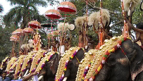ತ್ರಿಶೂರು ಪೂರಂ ಉತ್ಸವದ ಸಾಂದರ್ಭಿಕ ಚಿತ್ರ