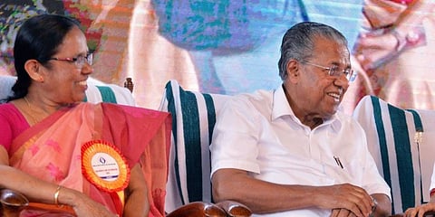 ಕೆ.ಕೆ.ಶೈಲಜಾ - ಪಿಣರಾಯಿ