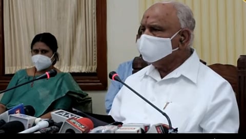 ಸುದ್ದಿಗೋಷ್ಠಿಯಲ್ಲಿ ಮಾತನಾಡಿದ ಮುಖ್ಯಮಂತ್ರಿ ಬಿ ಎಸ್ ಯಡಿಯೂರಪ್ಪ