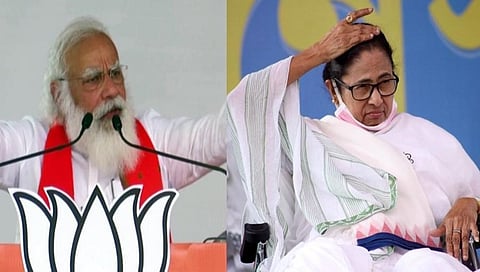 ಪ್ರಧಾನಿ ನರೇಂದ್ರ ಮೋದಿ -ಮಮತಾ ಬ್ಯಾನರ್ಜಿ