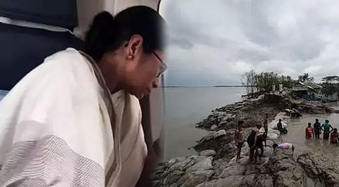 ಮಮತಾ ಬ್ಯಾನರ್ಜಿ ವೈಮಾನಿಕ ಸಮೀಕ್ಷೆ