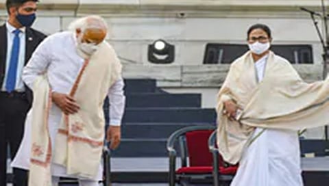 ಪ್ರಧಾನಿ ಮೋದಿ, ಮಮತಾ ಬ್ಯಾನರ್ಜಿ