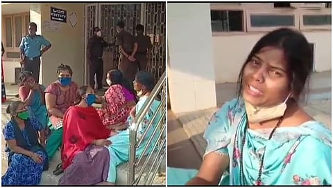 ಮೃತರ ಸಂಬಂಧಿಕರ ಆಕ್ರಂದನ
