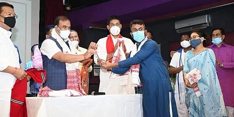 ರುಪ್‌ಜ್ಯೋತಿ ಕುರ್ಮಿ ಬಿಜೆಪಿ ಸೇರ್ಪಡೆ ಕಾರ್ಯಕ್ರಮ, ಮುಖ್ಯಮಂತ್ರಿ ಹಿಮಾಂತ ಬಿಸ್ವಾಸ್ ಶರ್ಮಾ ಮತ್ತಿತರರು ಉಪಸ್ಥಿತಿ