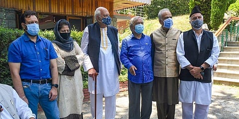 ಗುಪ್ಕಾರ್ ಮೈತ್ರಿಕೂಟದ ನಾಯಕರು (ಸಂಗ್ರಹ ಚಿತ್ರ)