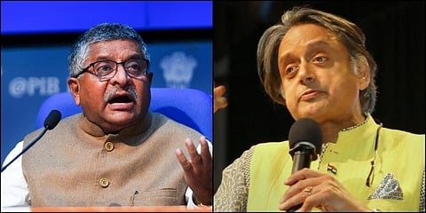 ರವಿಶಂಕರ್ ಪ್ರಸಾದ್, ಶಶಿ ತರೂರ್