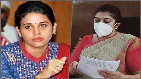 ರೋಹಿಣಿ ಸಿಂಧೂರಿ ಮತ್ತು ಶಿಲ್ಪಾ ನಾಗ್