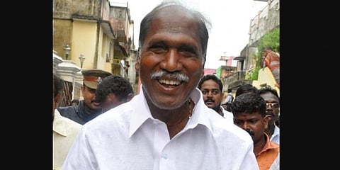 ಪುದುಚೇರಿ ಮುಖ್ಯಮಂತ್ರಿ ಎನ್. ರಂಗಸ್ವಾಮಿ