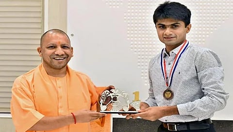ಮುಖ್ಯಮಂತ್ರಿ ಯೋಗಿ ಜೊತೆಗೆ ಸುಹಾಸ್