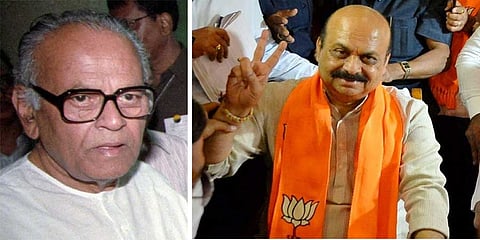 ಎಸ್ ಆರ್ ಬೊಮ್ಮಾಯಿ ಮತ್ತು ಬಸವರಾಜ ಬೊಮ್ಮಾಯಿ