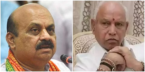 ಬಸವರಾಜ ಬೊಮ್ಮಾಯಿ-ಯಡಿಯೂರಪ್ಪ (ಸಂಗ್ರಹ ಚಿತ್ರ)