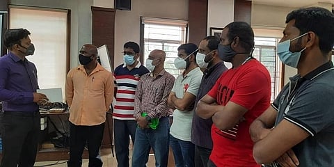 ಮಂಗಳೂರು ಪೊಲೀಸ್ ಆಯುಕ್ತ ಎನ್ ಶಶಿಕುಮಾರ್ ಅವರನ್ನು ಭೇಟಿ ಮಾಡಿದ ವಾಪಸಿಗರು