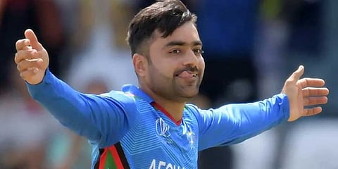 ಆಫ್ಘಾನಿಸ್ತಾನದ ಆಟಗಾರ ರಶೀದ್ ಖಾನ್