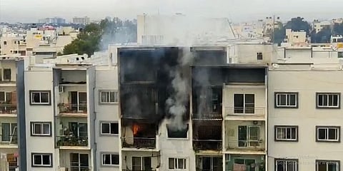ಬೆಂಗಳೂರು ಅಪಾರ್ಟ್ ಮೆಂಟ್ ಅಗ್ನಿ ಅವಘಡ