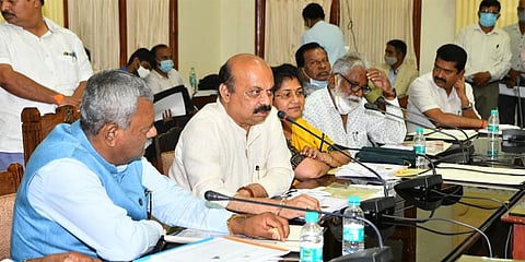 ಸಭೆಯಲ್ಲಿ ಸಿಎಂ ಬೊಮ್ಮಾಯಿ