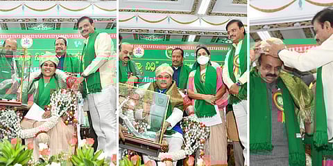 ಸರ್ಕಾರಿ ಕಾರ್ಯಕ್ರಮದಲ್ಲಿ ಸನ್ಮಾನ
