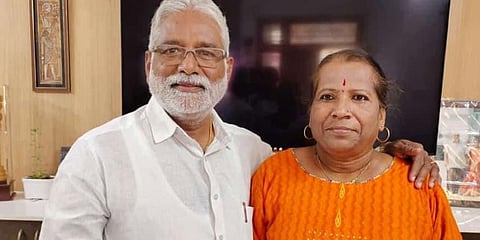 ಎನ್ ಮಹೇಶ್ ಮತ್ತು ವಿಜಯಾ ದಂಪತಿ