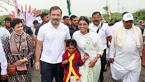 ರಾಹುಲ್ ಗಾಂಧಿ ಪಾದಯಾತ್ರೆ
