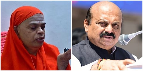 ಮುರುಘಾ ಶ್ರೀಗಳು, ಮುಖ್ಯಮಂತ್ರಿ ಬಸವರಾಜ ಬೊಮ್ಮಾಯಿ