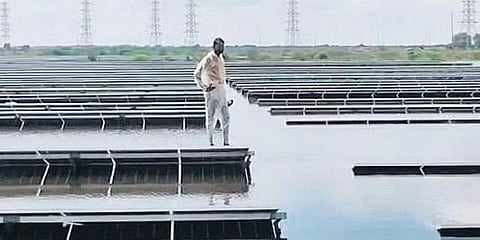 ಸೋಲಾರ್ ಪಾರ್ಕ್ ಜಲಾವೃತ