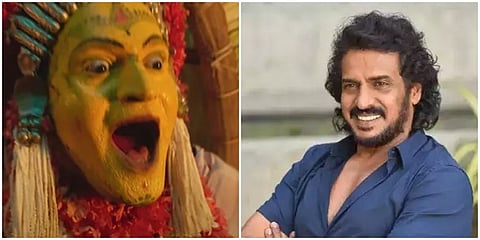 ಕಾಂತಾರ ಚಿತ್ರದ ಪೋಸ್ಟರ್ ಮತ್ತು ನಟ ಉಪೇಂದ್ರ(ಸಂಗ್ರಹ ಚಿತ್ರ)