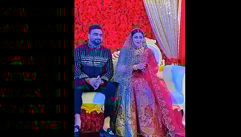 ಶಮ್ನಾ ಕಾಸಿಮ್ ಹಾಗೂ ಅವರ ಪತಿ ಶನಿದ್ ಆಸಿಫ್ ಅಲಿ