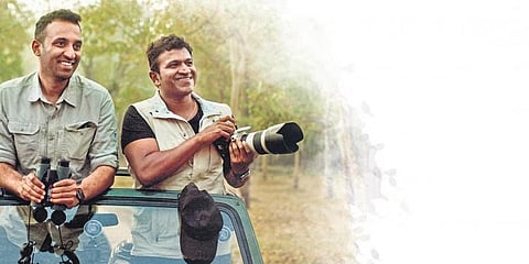 ಅಮೋಘವರ್ಷ ಮತ್ತು ಪುನೀತ್ ರಾಜ್‌ಕುಮಾರ್
