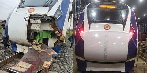 ವಂದೇ ಭಾರತ್ ಎಕ್ಸ್‌ಪ್ರೆಸ್ 24 ಗಂಟೆಗಳಲ್ಲಿ ದುರಸ್ತಿ!