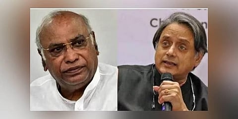 ಖರ್ಗೆ Vs ತರೂರ್