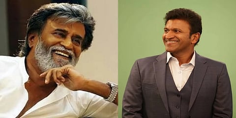 ರಜನಿಕಾಂತ್ ಮತ್ತು ದಿವಂಗತ ನಟ ಪುನೀತ್ ರಾಜ್‌ಕುಮಾರ್