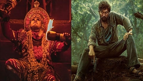 ಕಾಂತಾರ-ಪುಷ್ಪಾ ಚಿತ್ರದ ಸ್ಟಿಲ್