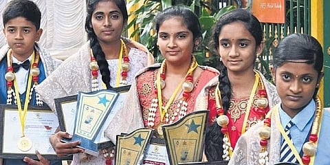 ಶೌರ್ಯ ಪ್ರಶಸ್ತಿ ಪಡೆದ ಮಕ್ಕಳು.