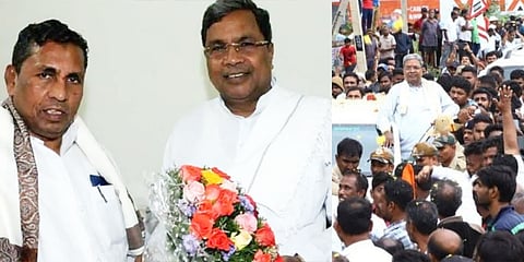ಕೆಹೆಚ್ ಮುನಿಯಪ್ಪ-ಸಿದ್ದರಾಮಯ್ಯ