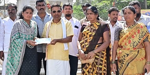 ರಾಜ್ಯ ಕಬ್ಬು ಬೆಳೆಗಾರರ ​​ಸಂಘದ ಉಪಾಧ್ಯಕ್ಷ ತೇಜಸ್ವಿ ಪಟೇಲ್‌