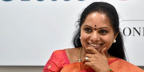 ಟಿಆರ್ ಎಸ್ ನಾಯಕಿ ಕೆ ಕವಿತಾ