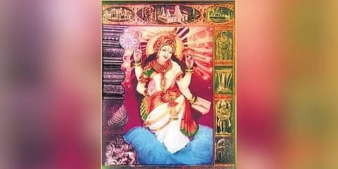 ಭುವನೇಶ್ವರಿ ಭಾವಚಿತ್ರ