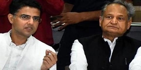 ಸಚಿನ್ ಪೈಲಟ್, ಅಶೋಕ್ ಗೆಹ್ಲೋಟ್
