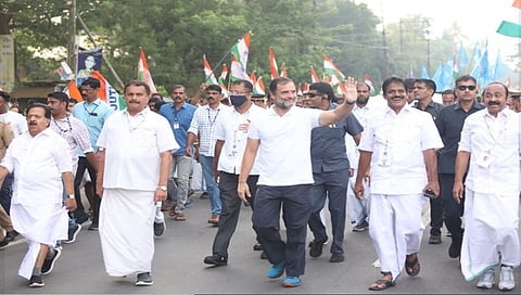 ರಾಹುಲ್ ಗಾಂಧಿ ಪಾದಯಾತ್ರೆ