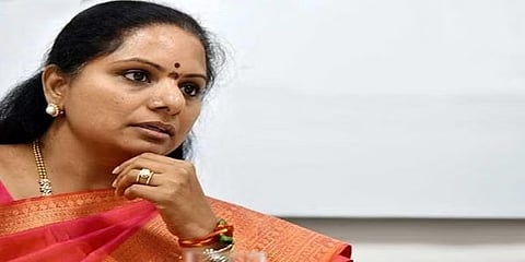 ತೆಲಂಗಾಣ ಸಿಎಂ ಪುತ್ರಿ ಕವಿತಾ(ಸಂಗ್ರಹ ಚಿತ್ರ)