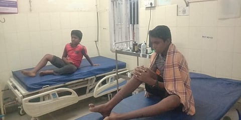 ಗಾಯಗೊಂಡ ಬಾಲಕರು
