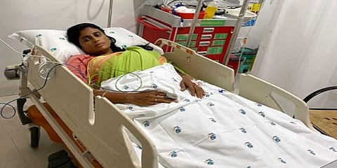 ಆಸ್ಪತ್ರೆಯಲ್ಲಿ ಶರ್ಮಿಳಾ