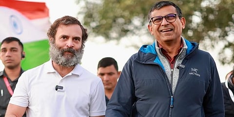 ಭಾರತ್ ಜೋಡೋ ಯಾತ್ರೆಯಲ್ಲಿ ರಾಹುಲ್ ಗಾಂಧಿ ಮತ್ತು ಆರ್ ಬಿಐ ಮಾಜಿ ಗವರ್ನರ್ ರಘುರಾಮ್ ರಾಜನ್